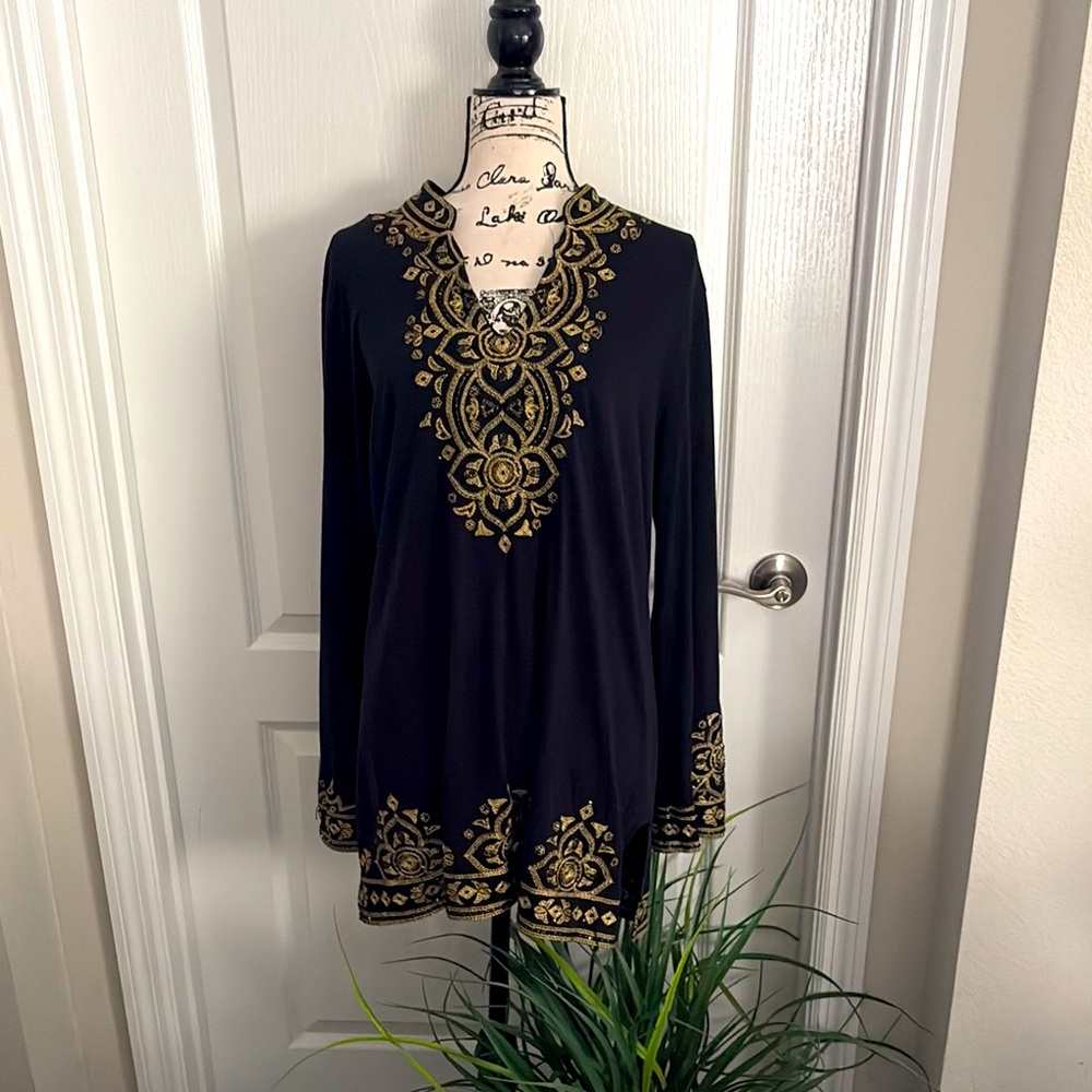 I.N.C. Embroidered Tunic